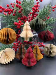 Christmas Paper Ornaments