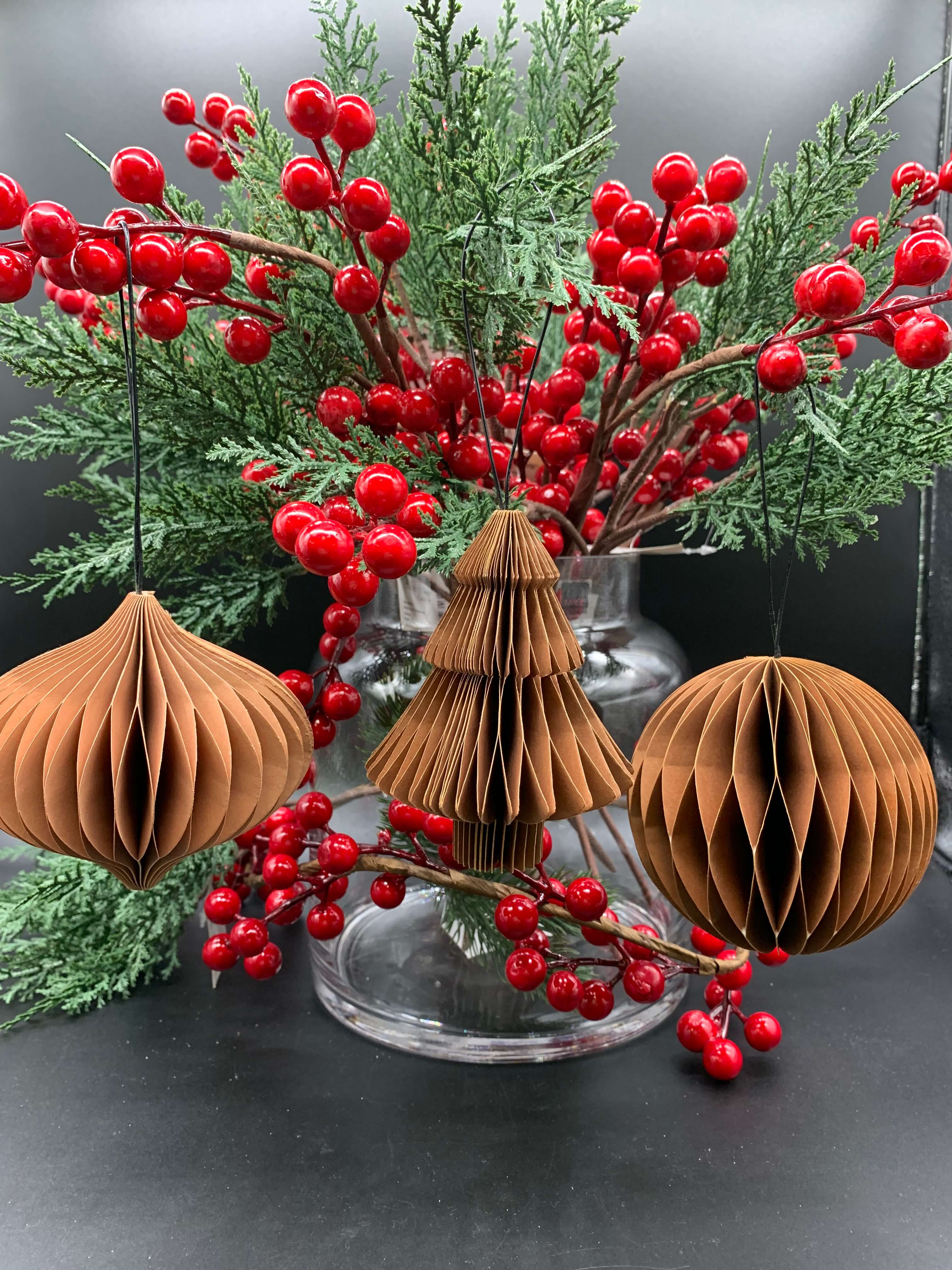 Christmas Paper Ornaments