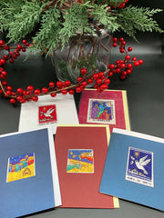 Fair Trade Cross Stitch Christmas Cards