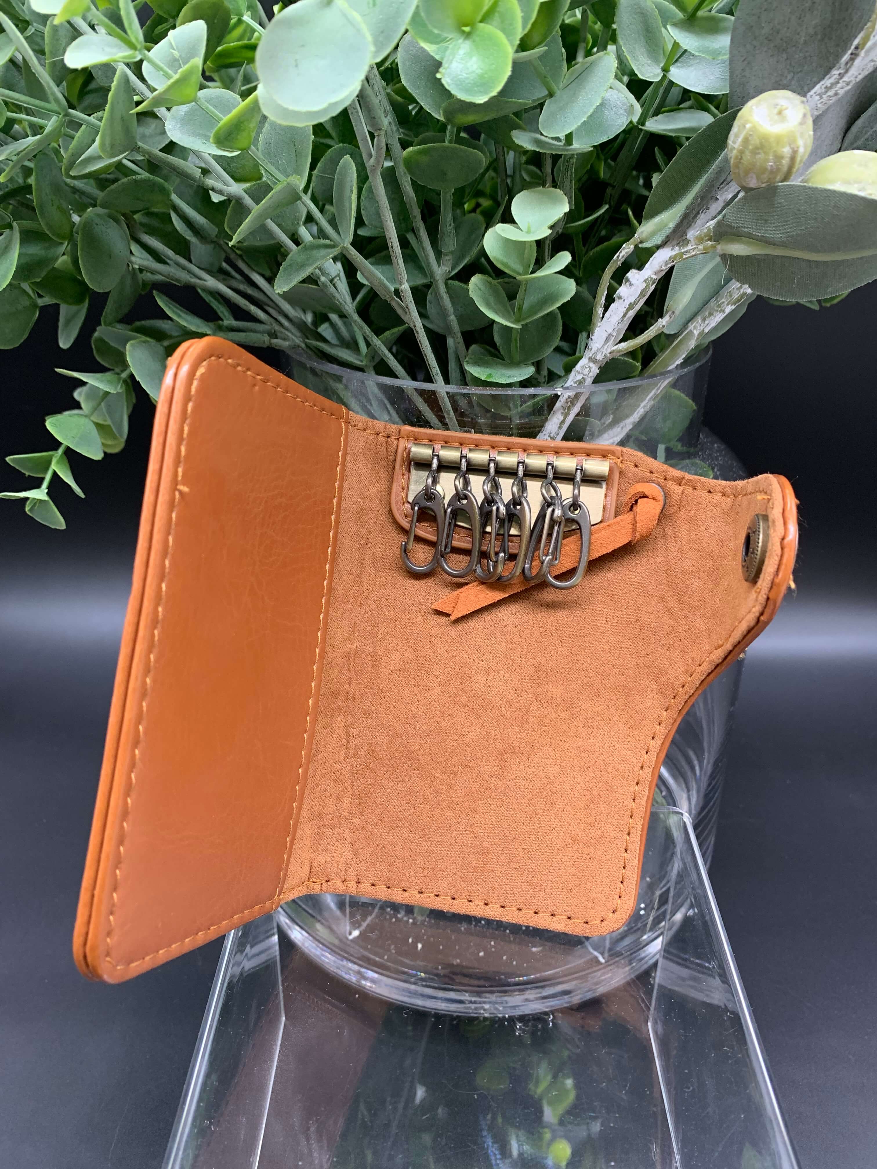 Men's Tan Key Holder