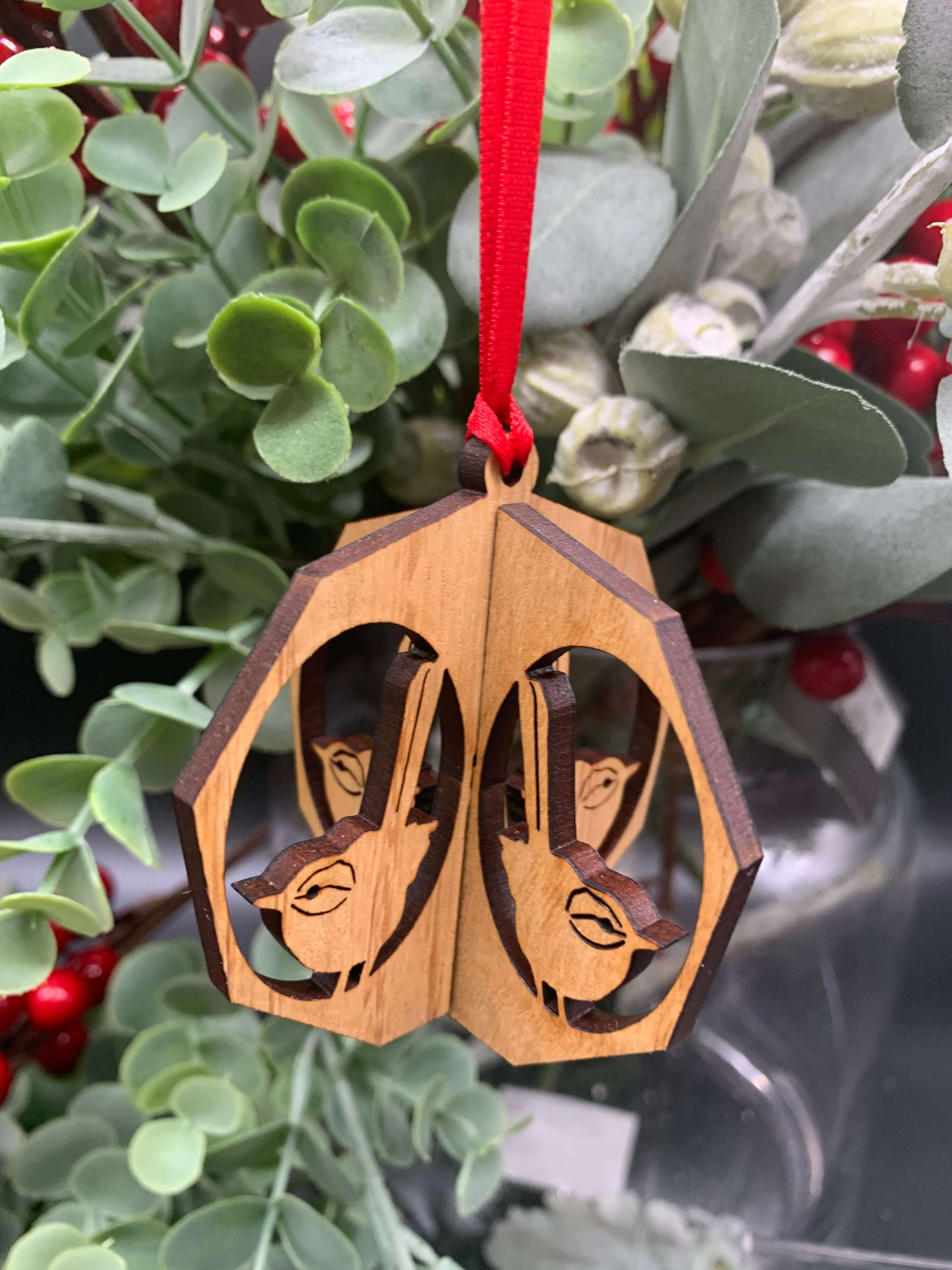 Australian Animal Wood Ornaments