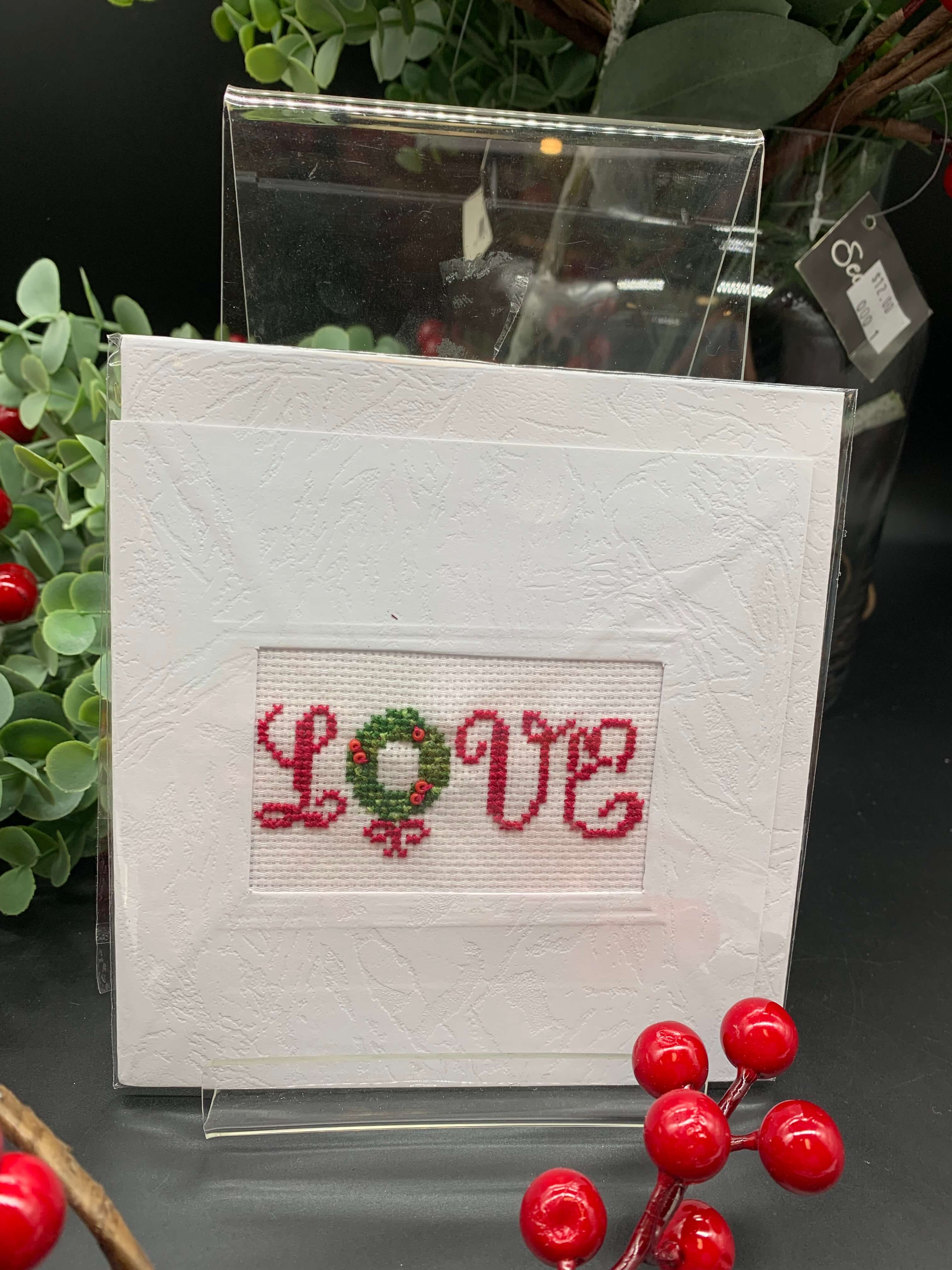 Fair Trade Cross Stitch Christmas Cards