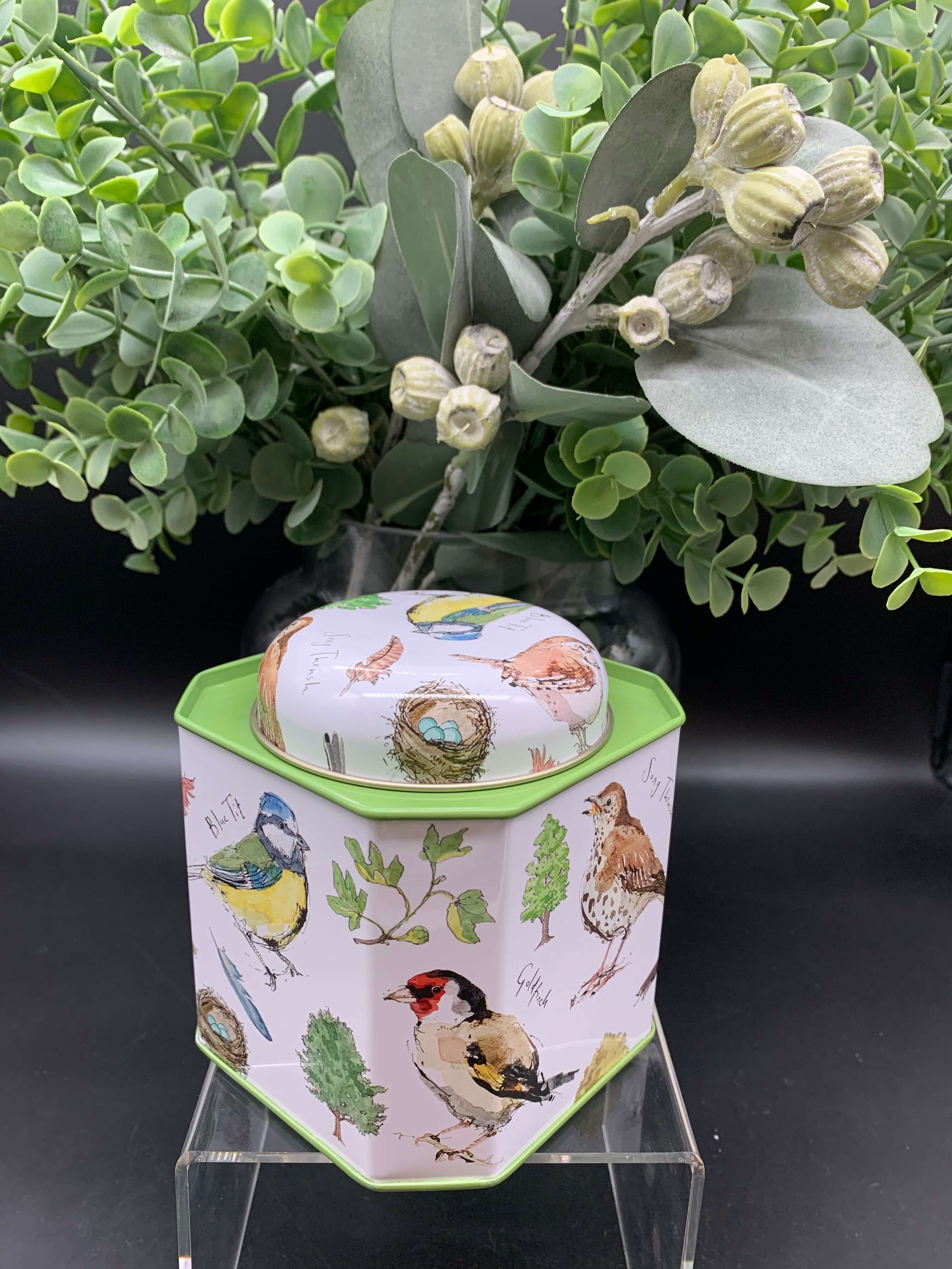 Bird Tea Caddy