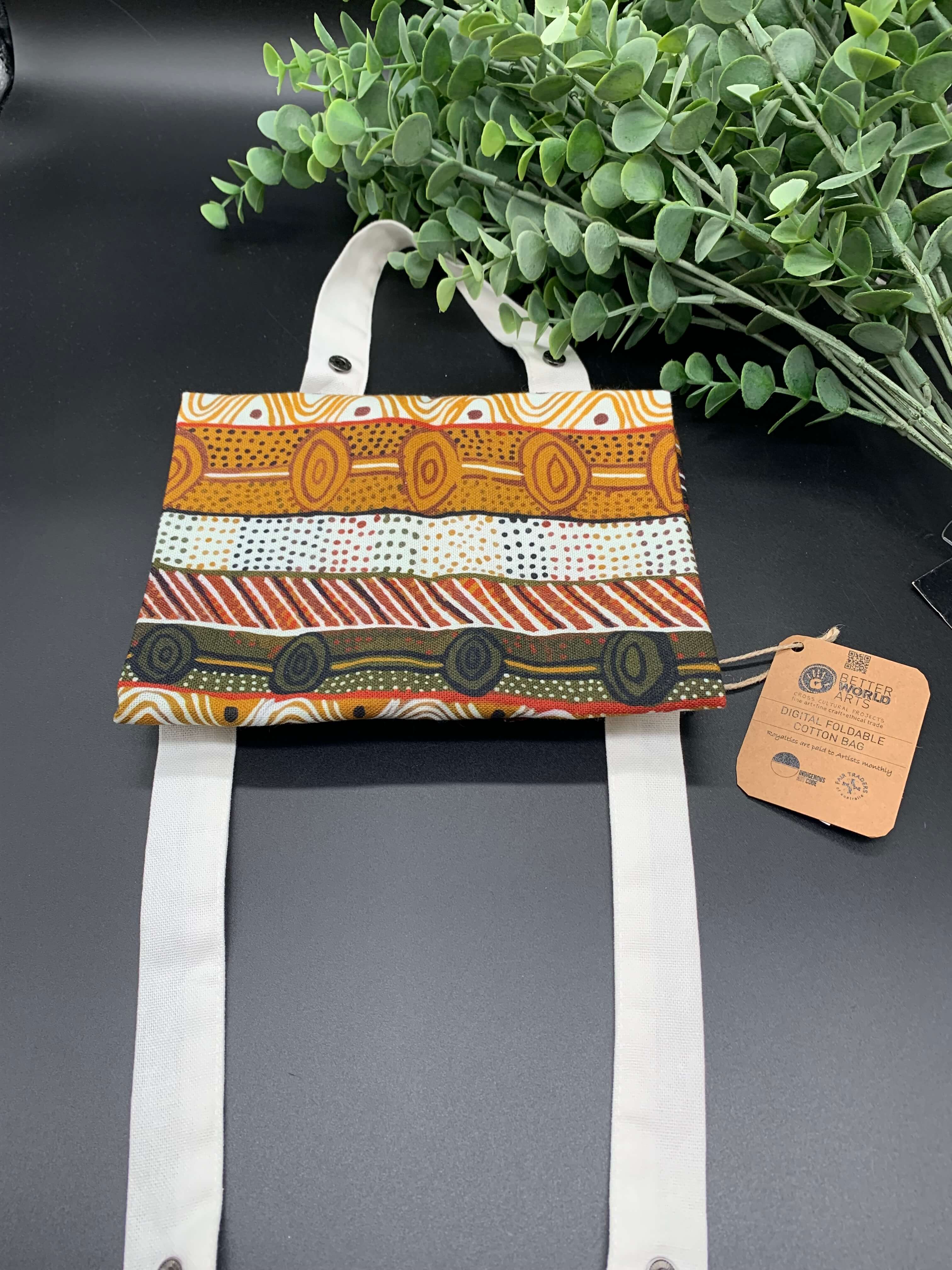 Australian Foldable Cotton Tote Bags